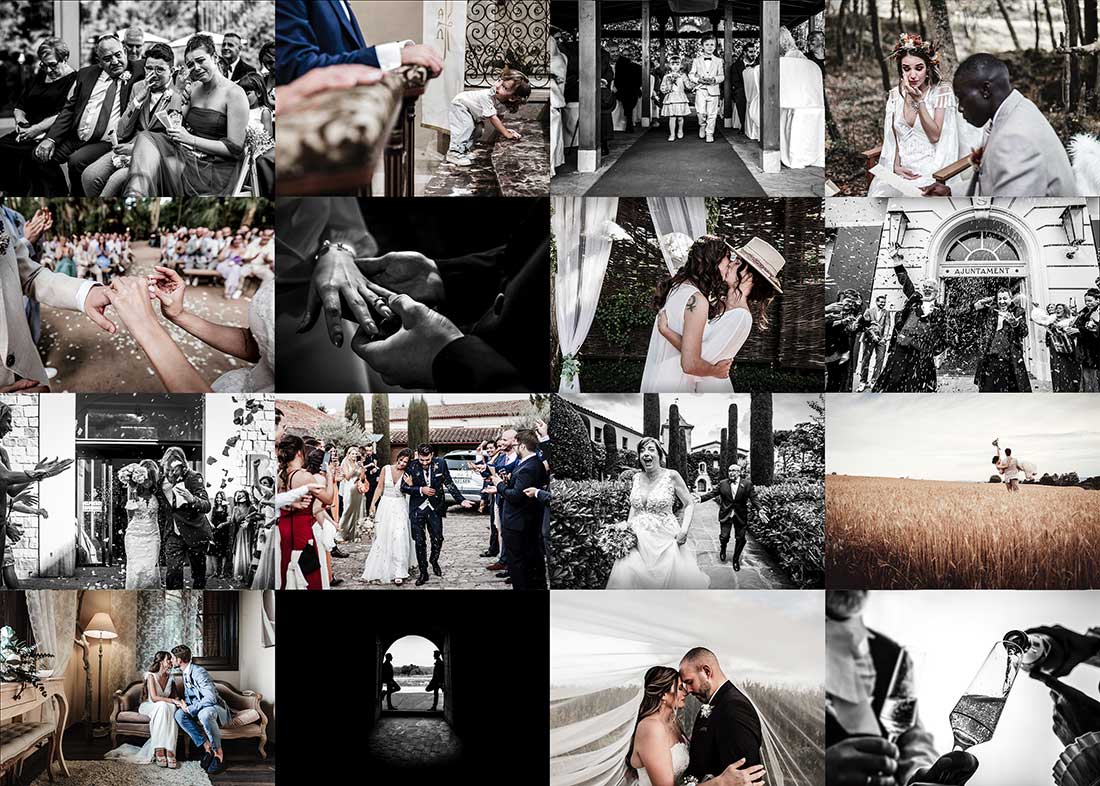 galería de fotografías de boda en Terrassa